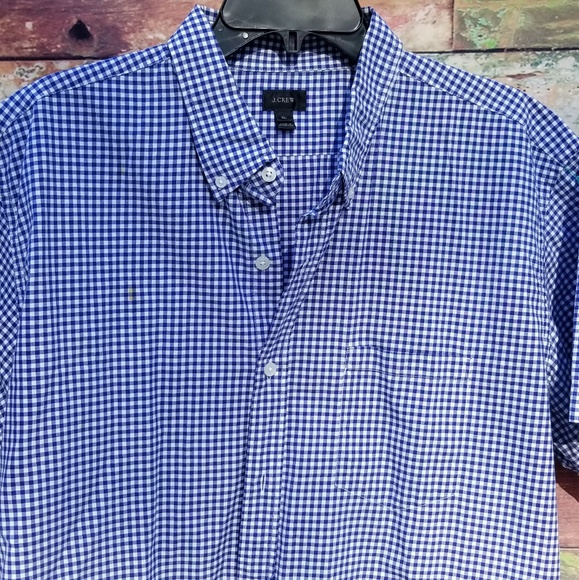 J. Crew Other - J. CREW  Men's Button Down Collar Plaid Shirt XL